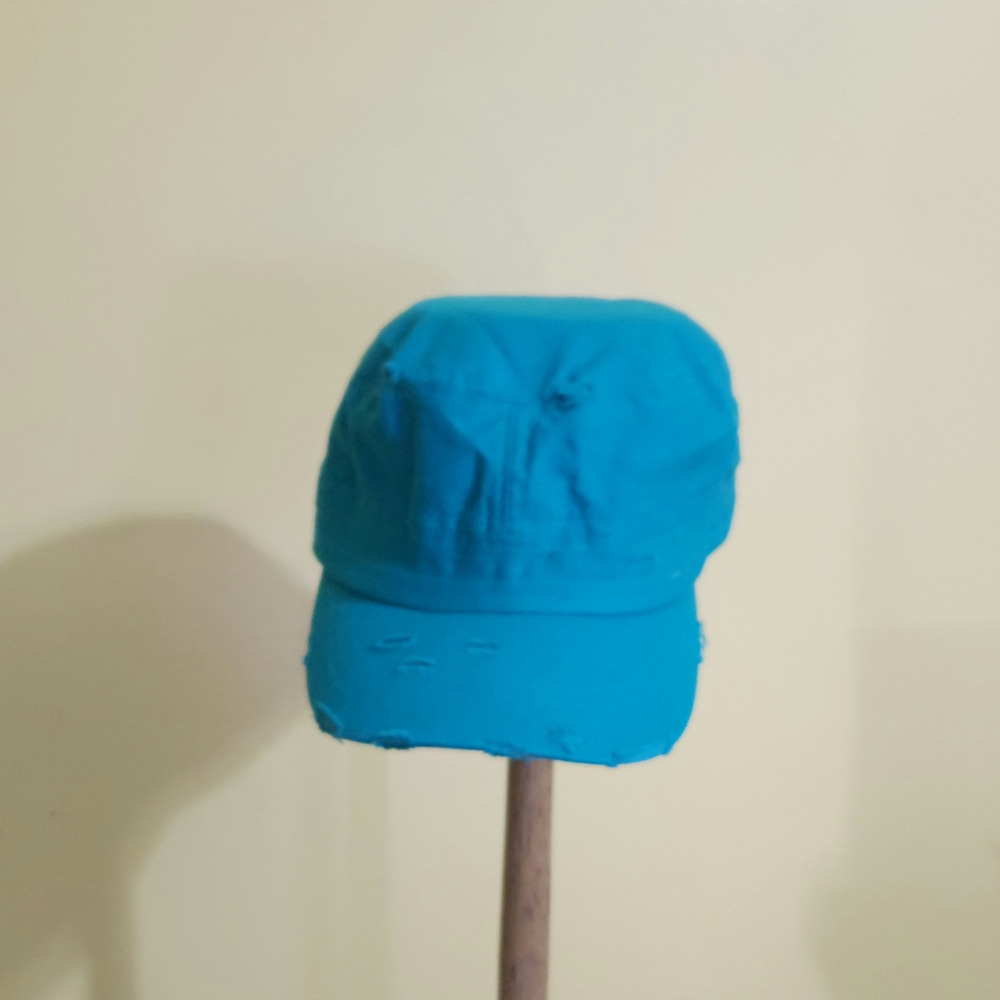 KBETHOS Blue Distressed Cap